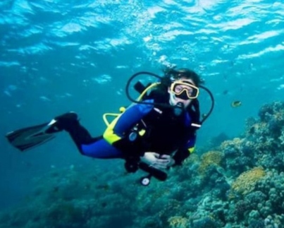 Scuba-diving at Grand island trip